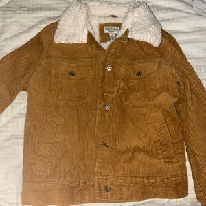 Arizona Jean Company Tan Jacket with Sherpa Collar